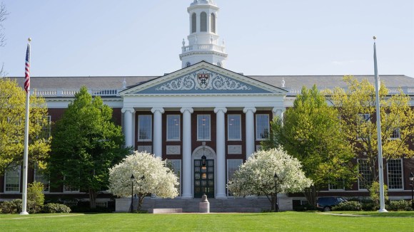 A scholarship-friendly MBA School is Harvard Business School